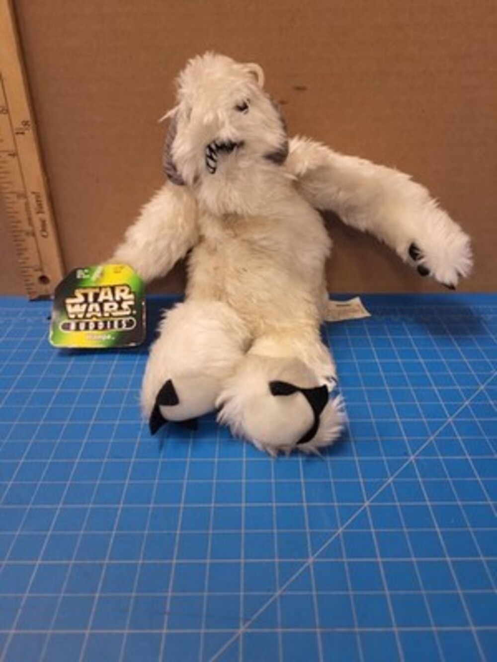Kenner Star Wars Buddies Wampa Plush 1997 Lucasfilm Stuffed Animal Toy